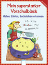 Buchcover Malen, Zählen, Buchstaben erkennen