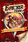 Buchcover Explorer Team. Gefangen zwischen Feuer und Lava