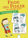 Buchcover Finde den Fehler. Im Kindergarten