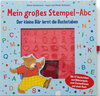 Buchcover Mein großes Stempel-Abc. Der kleine Bär lernt die Buchstaben