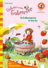Buchcover Erdbeerinchen Erdbeerfee. Im Erdbeergarten ist was los