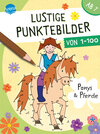 Buchcover Lustige Punktebilder von 1 bis 100. Ponys und Pferde
