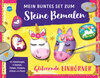 Buchcover Mein buntes Set zum Steine Bemalen. Glitzernde Einhörner