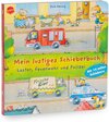 Buchcover Mein lustiges Schieberbuch. Laster, Feuerwehr und Polizei