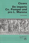 Buchcover De imperio Cn. Pompei und pro L. Murena