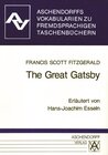 Buchcover The Great Gatsby