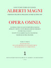 Buchcover Opera Omnia / De natura loci. De causis proprietatum elementorum. De generatione et corruptione