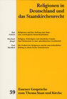 Buchcover Essener Gespräche zum Thema Staat und Kirche / Religionen in Deutschland und das Staatskirchenrecht