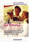 Buchcover Die Errichtung der Diktatur