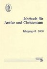 Buchcover Jahrbuch für Antike und Christentum