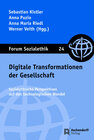 Buchcover Digitale Transformationen der Gesellschaft
