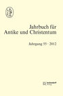 Buchcover Jahrbuch für Antike und Christentum, Band 55 (2012)