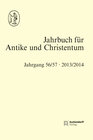 Buchcover Jahrbuch für Antike und Christentum, Band 56/57 2013/2014
