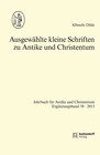 Buchcover Ausgewählte kleine Schriften zu Antike und Christentum
