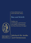 Buchcover Bau und Schrift