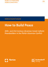 Buchcover How to Build Peace