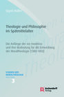 Buchcover Theologie und Philosophie im Spätmittelalter