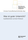 Buchcover Was ist guter Unterricht?