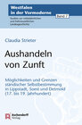 Buchcover Aushandeln von Zunft