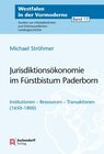 Buchcover Jurisdiktionsökonomie im Fürstbistum Paderborn