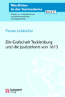 Buchcover Die Grafschaft Tecklenburg und die Justizreform von 1613