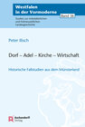 Buchcover Dorf - Adel - Kirche - Wirtschaft