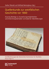 Buchcover Quellenkunde zur westfälischen Geschichte vor 1800