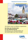 Buchcover Die Rolle des Einzelhandels für die Stadtentwicklung