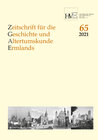 Buchcover Zeitschrift für die Geschichte und Altertumskunde Ermlands, Band 65-2021