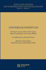 Buchcover Universum Infinitum