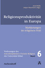 Buchcover Religionsproduktivität in Europa