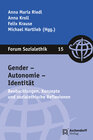 Buchcover Gender - Autonomie - Identität