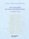 Buchcover Die Psalmen bei den Kirchenvätern. Psalmen 31-60