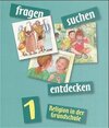 Buchcover fragen - suchen - entdecken. Religion in der Grundschule / Religion für die Grundschule. Ausgabe für Bayern und Nordrhei