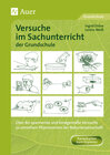 Buchcover Versuche im Sachunterricht der Grundschule