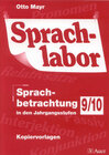 Buchcover Sprachlabor 9/10