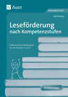 Buchcover Leseförderung nach Kompetenzstufen