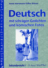Buchcover Deutsch mit schrägen Gedichten und komischen Fotos