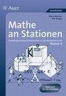 Buchcover Mathe an Stationen 4