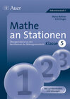 Buchcover Mathe an Stationen 5