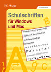 Buchcover Schulschriften für Windows und Mac - Einzellizenz