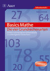 Buchcover Basics Mathe: Die vier Grundrechenarten