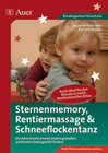 Buchcover Sternenmemory, Rentiermassage & Schneeflockentanz
