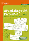 Buchcover Abwechslungsreich Mathe üben! Klasse 1
