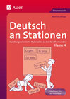 Buchcover Deutsch an Stationen 4