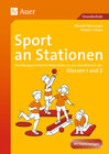 Buchcover Sport an Stationen 1/2