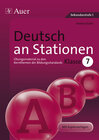 Buchcover Deutsch an Stationen 7