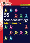 Buchcover 55 Stundeneinstiege Mathematik