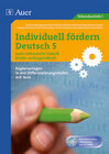 Buchcover Individuell fördern 5 Lesen: Literarische Texte