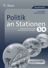 Buchcover Politik an Stationen 5-6
